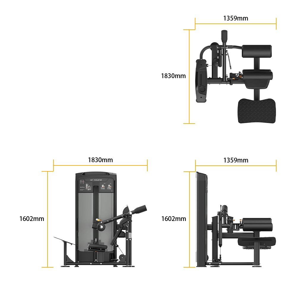 Тренажер RE8022 Ягодичный мост — изображение 5