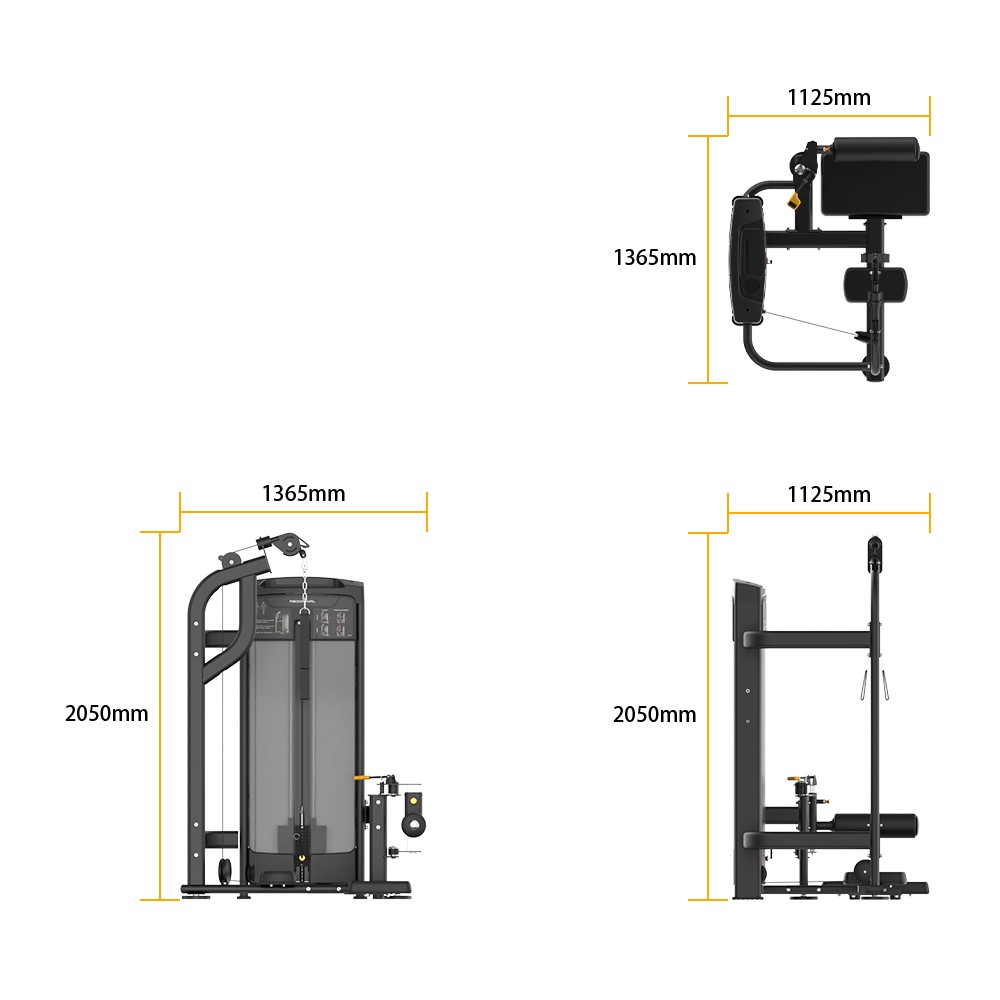 Тренажер RE8027 Скручивание стоя на коленях — изображение 2