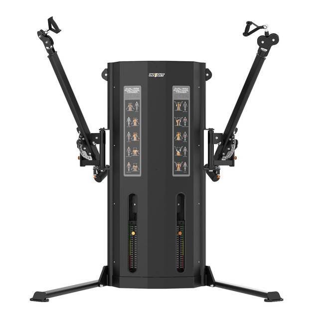 Тренажер RE8046 Поворотная двойная тяга